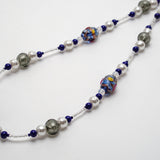 Necklace（Long）「Yozora no Hanataba」Cobalt Blu