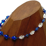 Necklace 「Yarazu no Ame」Cobalt Blu