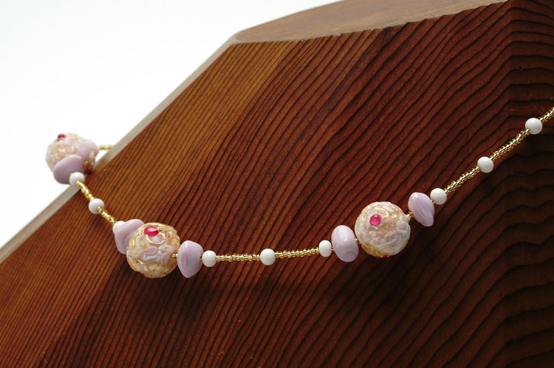 Necklace（Short） 「Mistral」Rosa