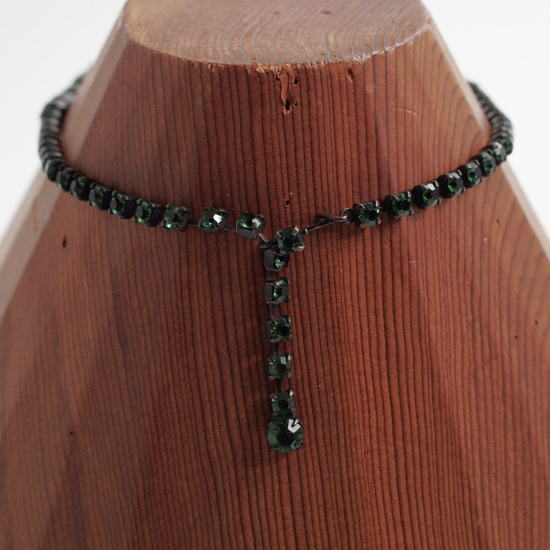 Necklace「Green Glass」