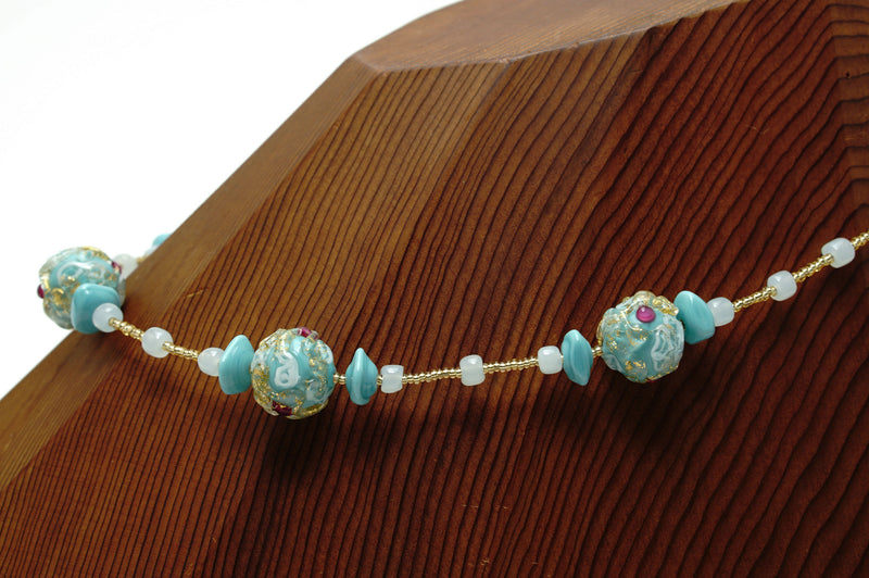 Necklace（Short） 「Mistral」Turquoise