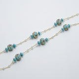 Necklace（Long）「Mistral」Turquoise