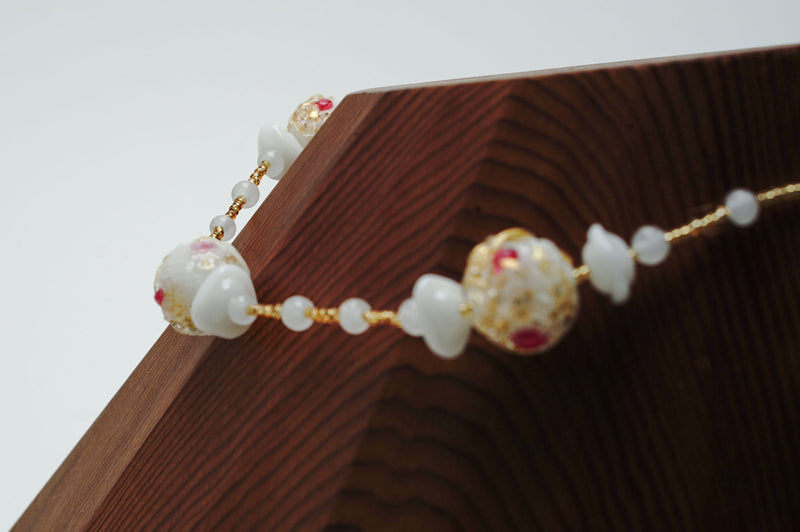 Necklace（Long） 「Mistral」Bianco
