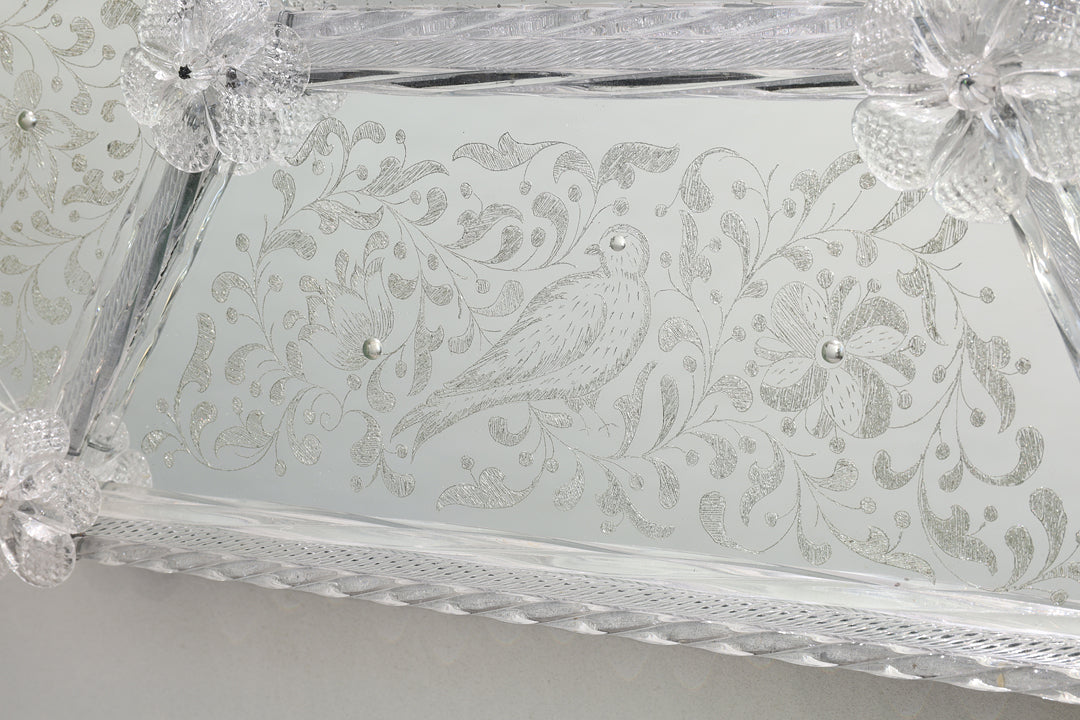 ムラーノガラス（ベネチアングラス）鏡