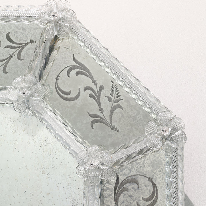 ムラーノガラス（ベネチアングラス）鏡