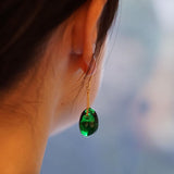 Pierced Earring　Miele［verde/gold］