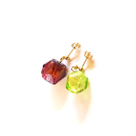 Pierced Earring　Sasso［ametista］