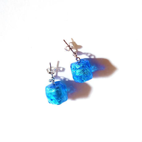 Pierced Earring　Sasso ［blu］
