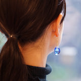 Pierced Earring　Miele［acqua/silver］